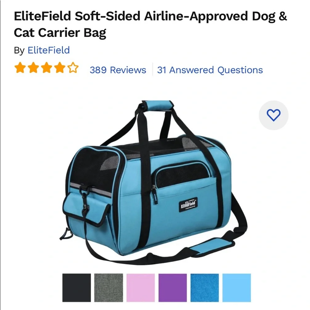 Elite Field Small pet carrier